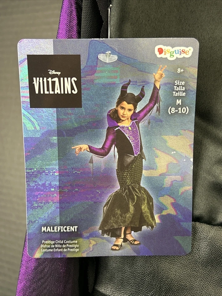 Vestido Disguise Niñas Maléfica Prestige Talla M 8-10 Foto 4 de 4