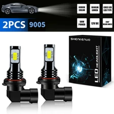 Xenon White 9005 LED High Beam Daytime Running Lights Kit for Lexus Toyota Mazda