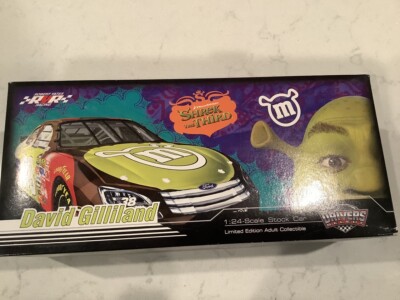 1 24 Action 2007 #38 M&m's Shrek The Third 3rd Ford Fusion David