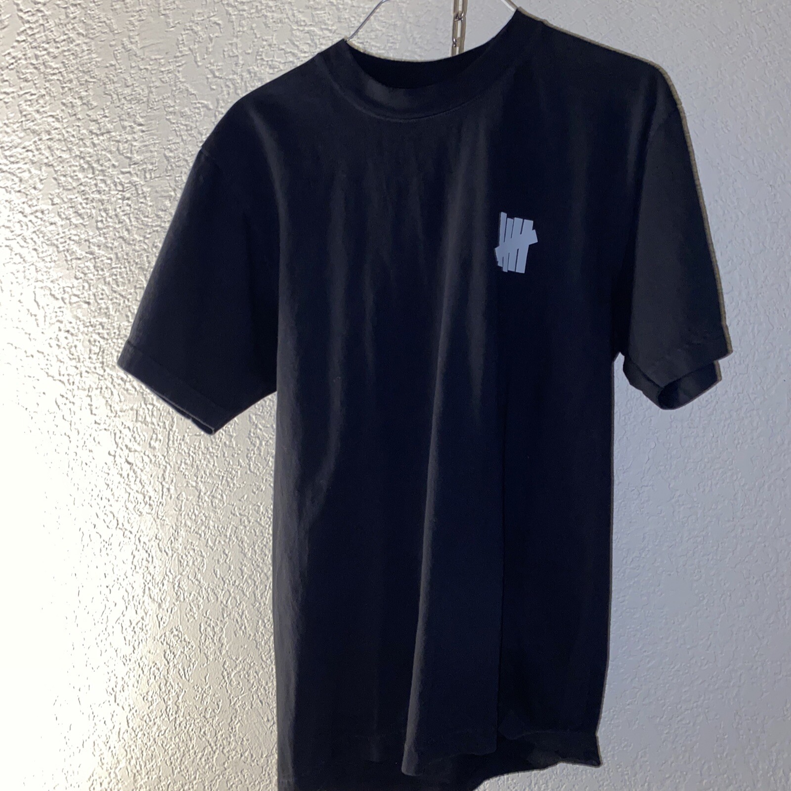 Undefeated T-shirt Cut & Sewn Short Sleeve Crew Neck Cotton Logo Print Used