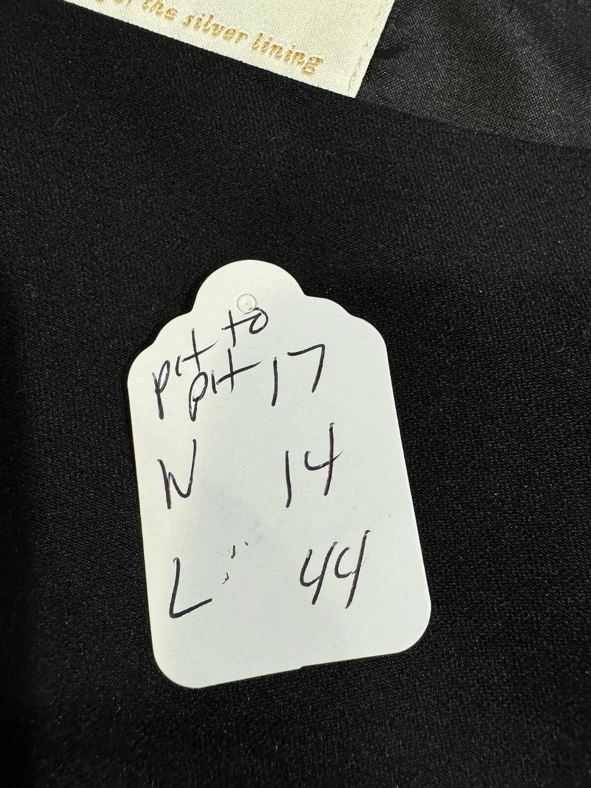 Abito donna Kate Spade nero scollo balletto plissettato senza maniche midi fit svasato taglia 6