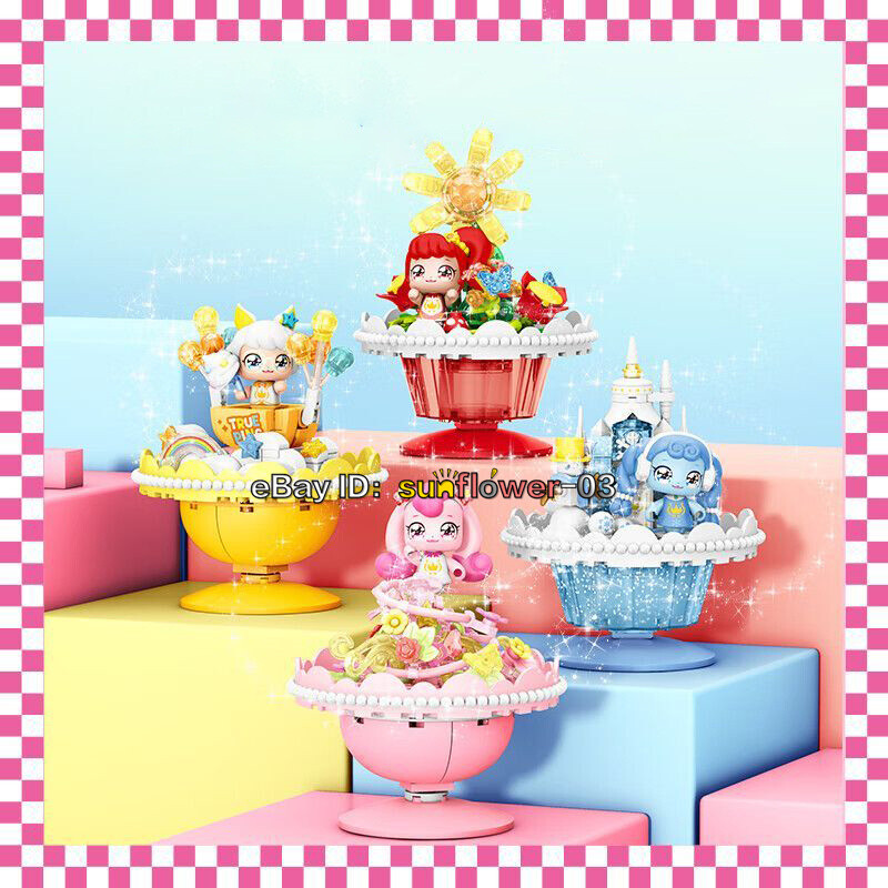 Secret Catch Teenieping Season3 HEARTSPING NANAPING Figure Plastic