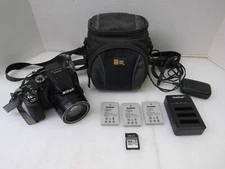 Nikon COOLPIX P500 12.1MP 36x Zoom Digital Camera With Case, Batteries, And Card