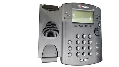 POLYCOM VVX 310 DESKTOP PHONE GIG-E POE 6-LINE 2201-46161-001 W/ HANDSET D1-2