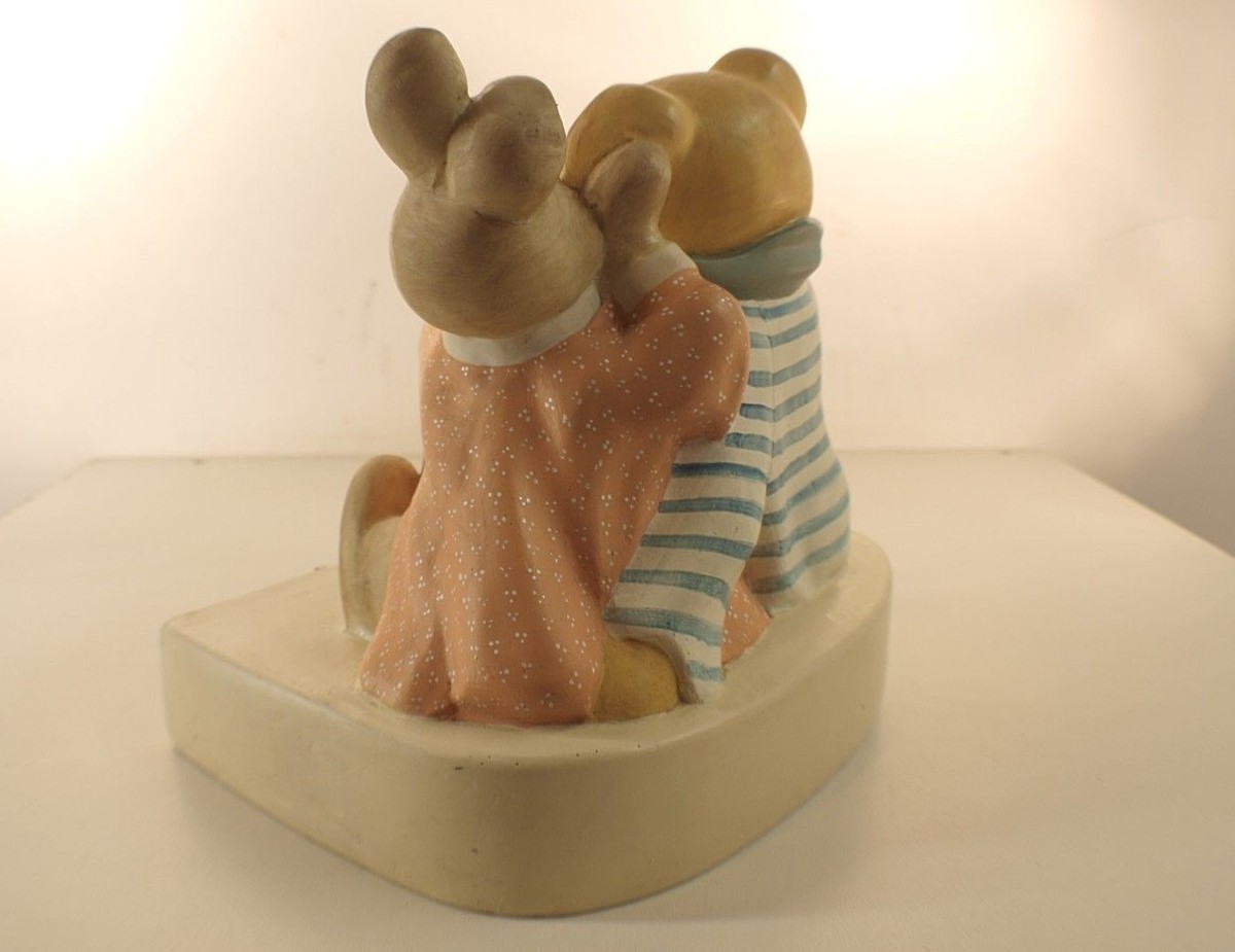 Présentoir Publicitaire Moulin Roty - Lapin Raconte Un Secret à Ourson - Rare
