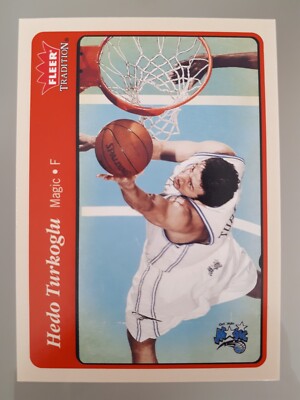 2004-05 Fleer Tradition Hedo Turkoglu #199 Orlando Magic NBA H Basketball Lesen!