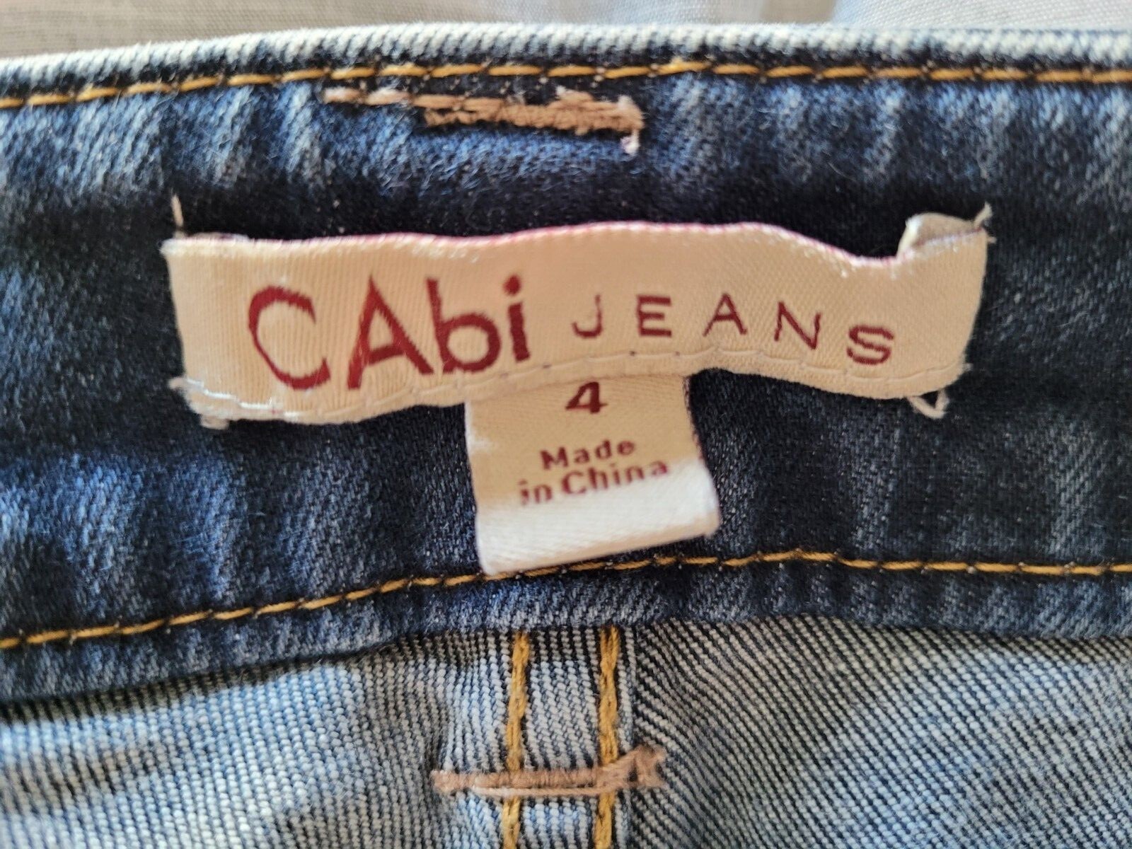 CAbi Basic Classic Solid Skinny Denim Blue Jeans … - image 10