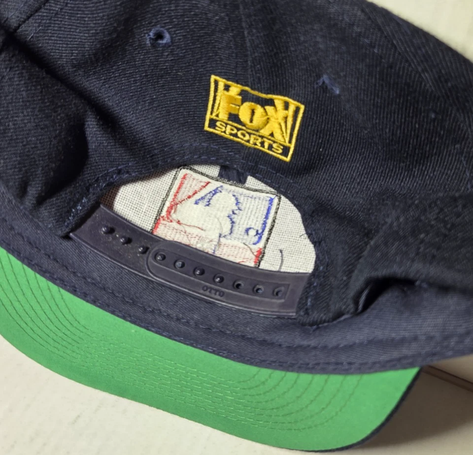 Vintage MLB FOX Baseball Promo Hat Cap Snapback 90s Y2K USA Sports Team Logo - Image 4 of 4