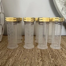 Medela Milk Storage Bottles With Lids 12 Pcs. Baby Containers 2.5 Once/ 75 Ml.