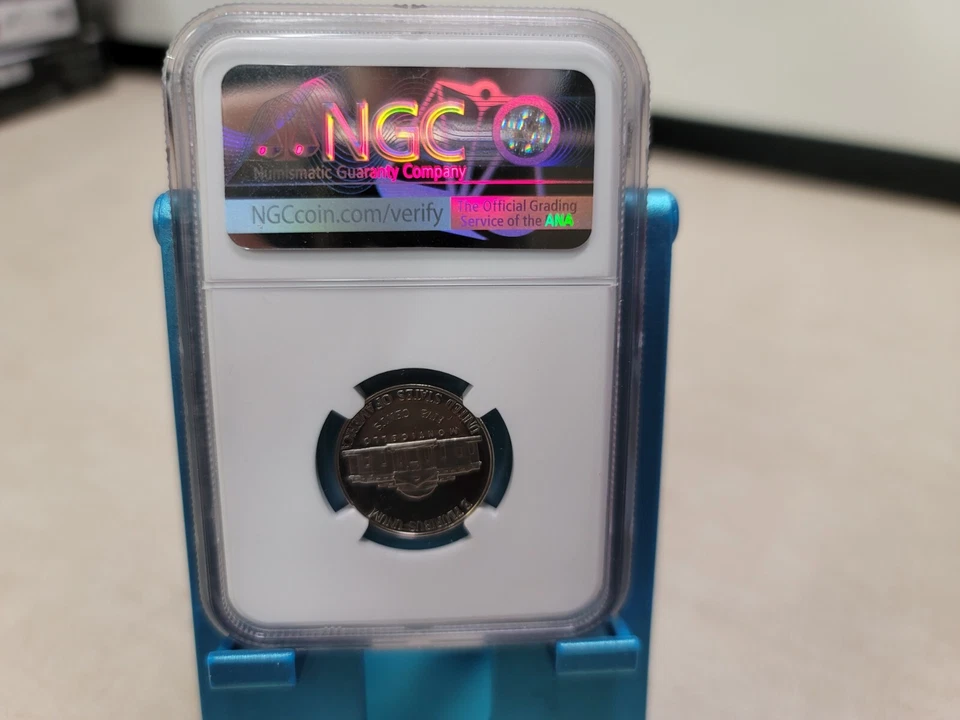 1999  NGC  S PF 70 ULTRA CAMEO  NICKEL 5C C1013 - Image 4 of 4