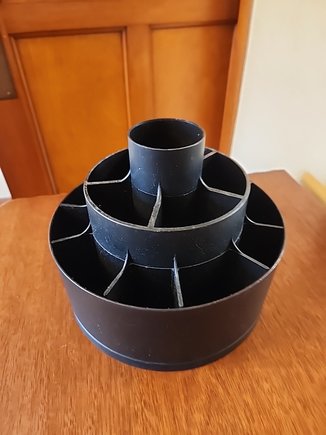 Pampered Chef Tool Turn About Black Carousel Utensil Holder Caddy eBay