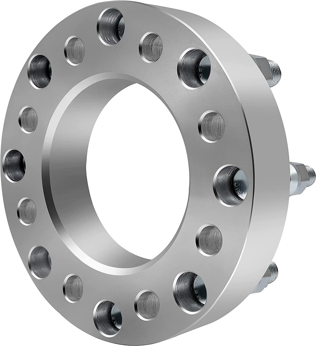 2)1.5 8x170 to 8x6.5 M14x1.5 Wheel Spacers Adapters For Ford F-250/F