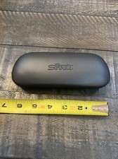 SILHOUETTE GUNMETAL SUNGLASSES EYEGLASSES HARD CASE CLAMSHELL