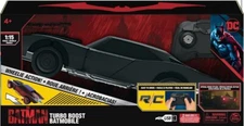 DC THE BATMAN 1:15 Turbo Boost BATMOBILE RC Car Wheelie Action (Brand New)