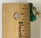 HSN Jay King Sterling Silver Hubei Turquoise Freeform Ring Size 6 — photo 8