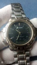 Piratron Mens Watch Vintage Digital Analog Qu...