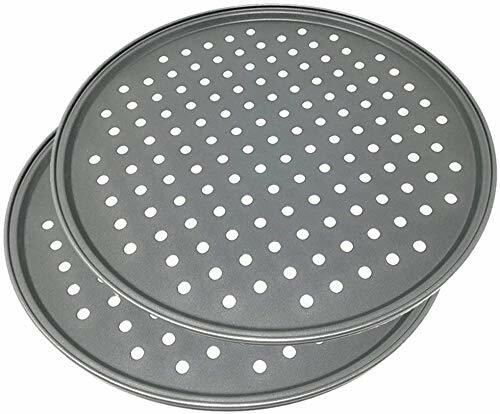 LS Kitchen - Set di 2 Teglie Rotonda da Forno Antiaderente - Stampo da (A5R)