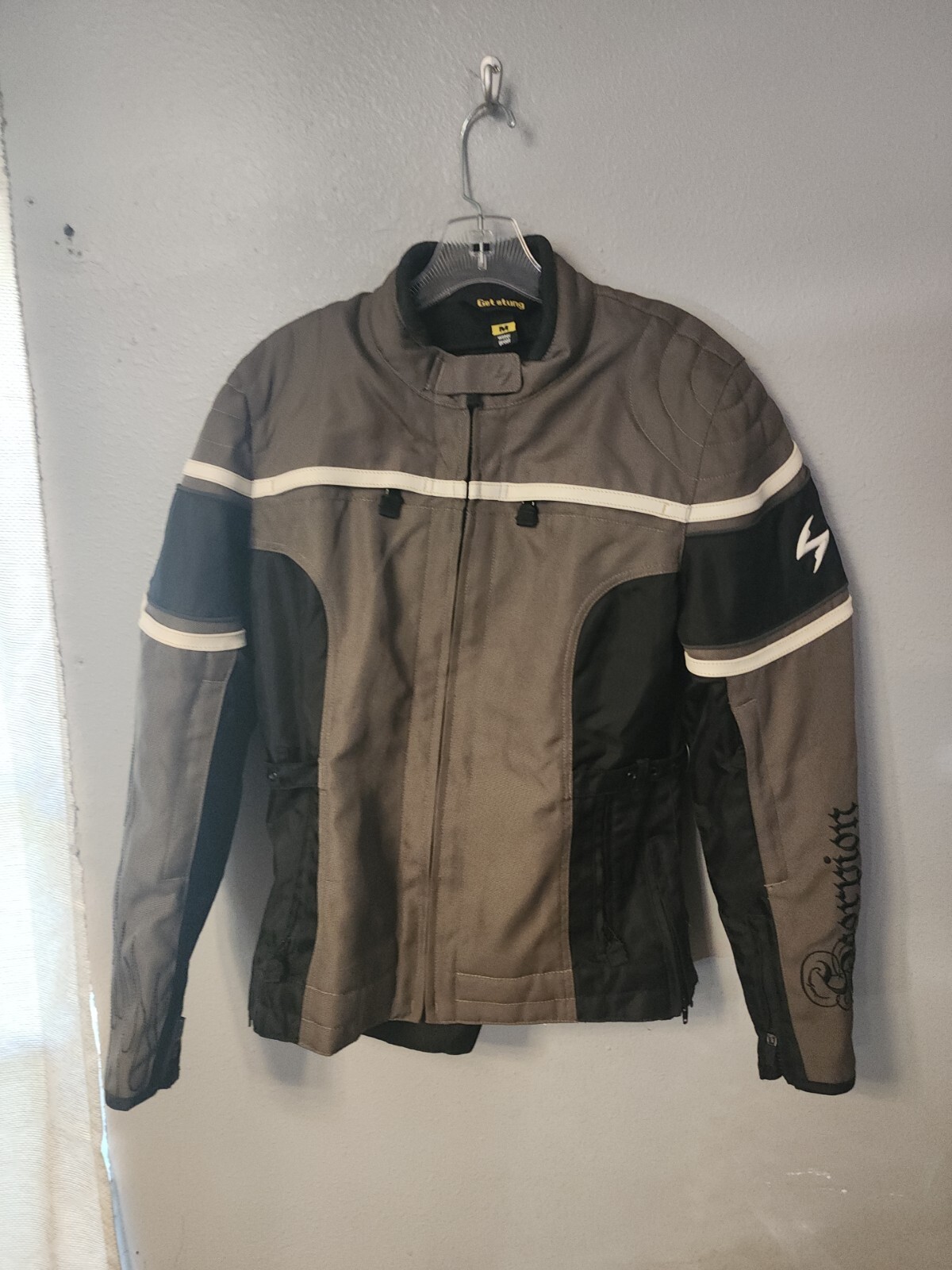 Scorpion Get Stung Exo Skeletal Protection Motorcycle Jacket Black/Gray