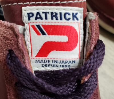 Patrick Made in Japan Depuis 1892 Sneakers Shoes Size 42 EU 9 US