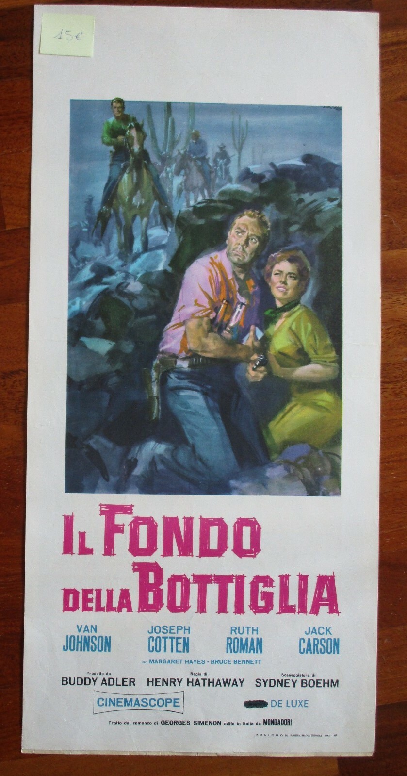 Locandina di Il fondo della bottiglia (1956)