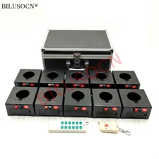 10 Cues Cold Firework Fireworks firing system  Fountain Wireless Remote Control