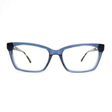 Chelsea Morgan CM 202229 Blue cat-eye Eyeglasses Frames 53-17-140 mm