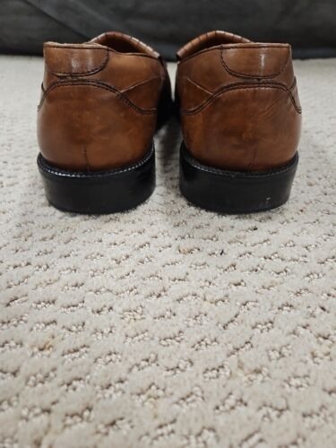 Bostonian Braun Leder Quaste Halbschuh Herren Größe 10,5 W Schuhe - Bild 3 von 15