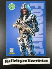 D132 2021 Fortnite Series 3 SNOW STRIKER Uncommon Outfit #22 Panini Trading Card