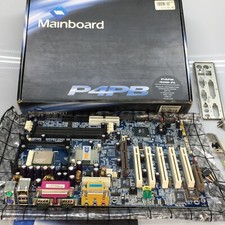 VIA P4PB 400-FL Computer Mainboard For Use With Pentium 4 Legacy PC Equipment
