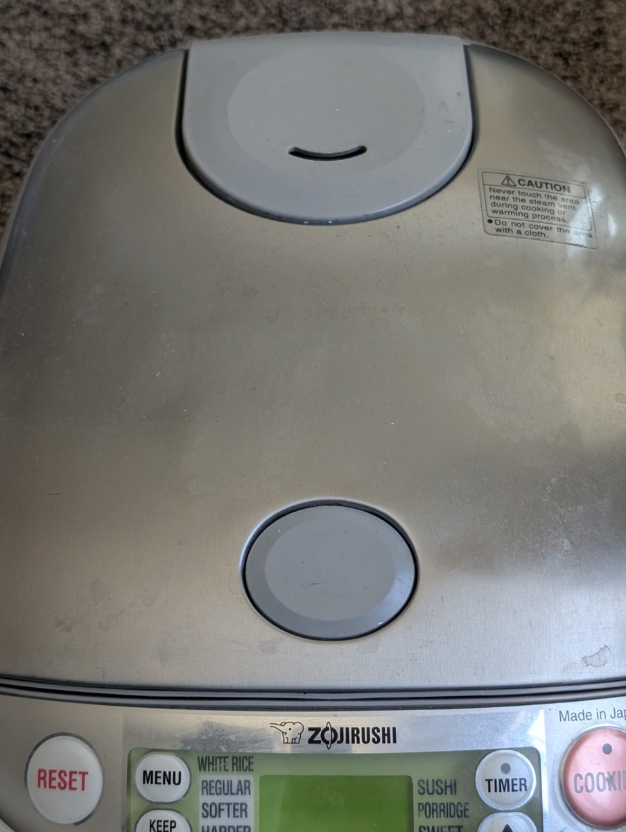 Zojirushi NP-HBC18 10 Cup Induction Heating Rice Cooker Made in