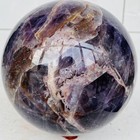 Natural Dream Amethyst Quartz Crystal Sphere Ball Healing 4080g — photo 6