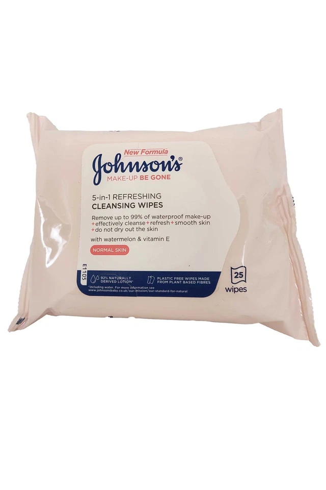 Johnsons Make-Up Be Weg Reinigungstücher 5in1 25 Tücher - Bild 2 von 4