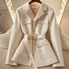 Women's Suit Jacket Spring Autumn Ladies Blazer Coat Lady Outerwear