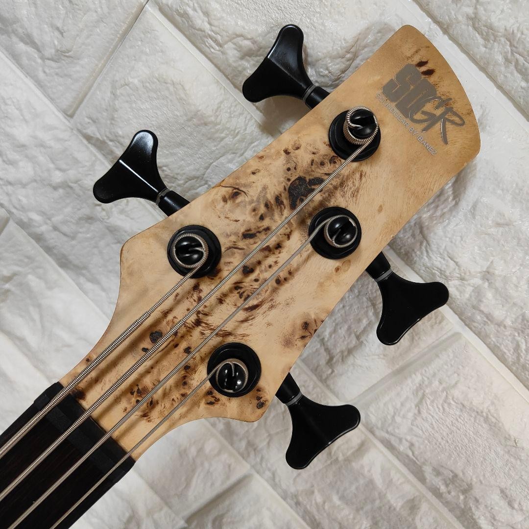 Ibanez SRSC800 希少シングルカット スルーネック仕様 Ibanez SRSC800-NTF Electric Bass Guitar Used Product Shipping From