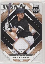 2020 Panini Elite Extra Edition Prospect Materials Black Nick Madrigal 3a1