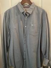 Original Penguin Slim Fit polka Dot Print - Long Sleeve Button Up