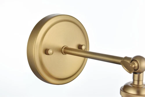 Living District Vaman 7" Wall Sconce In Satin Gold - Picture 6 of 7