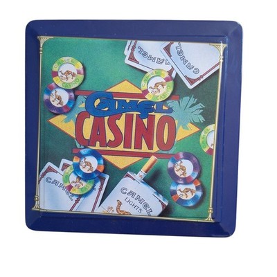 英プログレ Camel 国内盤紙ジャケット ボックスセット Vintage Joe Camel Casino Poker Set Tin with Sealed Cards and Poker