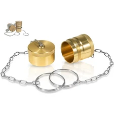 Male & Female Dust Cap and Plug Set for 1” Body Size Wet Line Wing Style Coupler