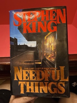 Needful Things by Stephen King 1st Edition/1st Printing 1991 Viking HC/DJ