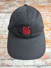 Chick Fil A Employee Team Style Oobe Black Adjustable Strap Baseball Cap Hat