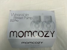 Momcozy S12 9-Levels Double Wearable Breast Pump - White