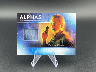Alphas Season 1 2013 Wardrobe Costume Card M7 David Strathairn as Dr. Lee Rosen