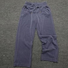 Athleta Super Soft Wide Leg Crop Pants Lounge Bottoms Women XXS Gray