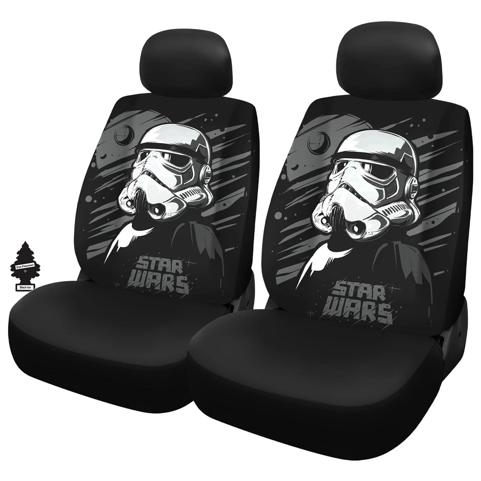 Capa de assento de carro Star Wars Stormtrooper com tapetes de borracha conjunto para Infiniti   - Imagem 2 de 4