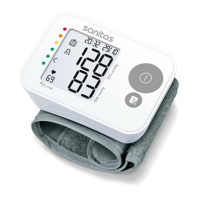 SANITAS Handgelenk-Blutdruckmessgerät SBC 22 (Blutdruck- & Puls)