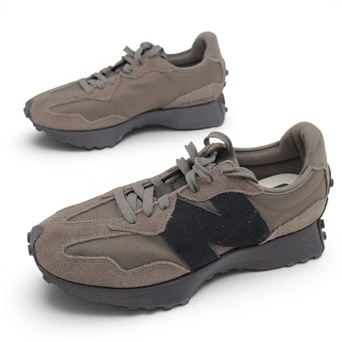 US8 New Balance 327 U327346 TORNADO BLACK Width D Lifestyle Shoes