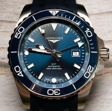 2025 Longines Hydroconquest GMT 43mm Blue Dial Watch L3.890.4.96.9