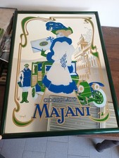 Quadro Vintage Pubblicità Specchio Majani Cioccolato 