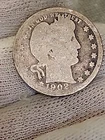 1902 Silver Barber Quarter.   Lot039